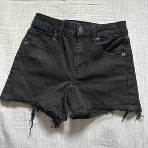 American Eagle Black Shorts
